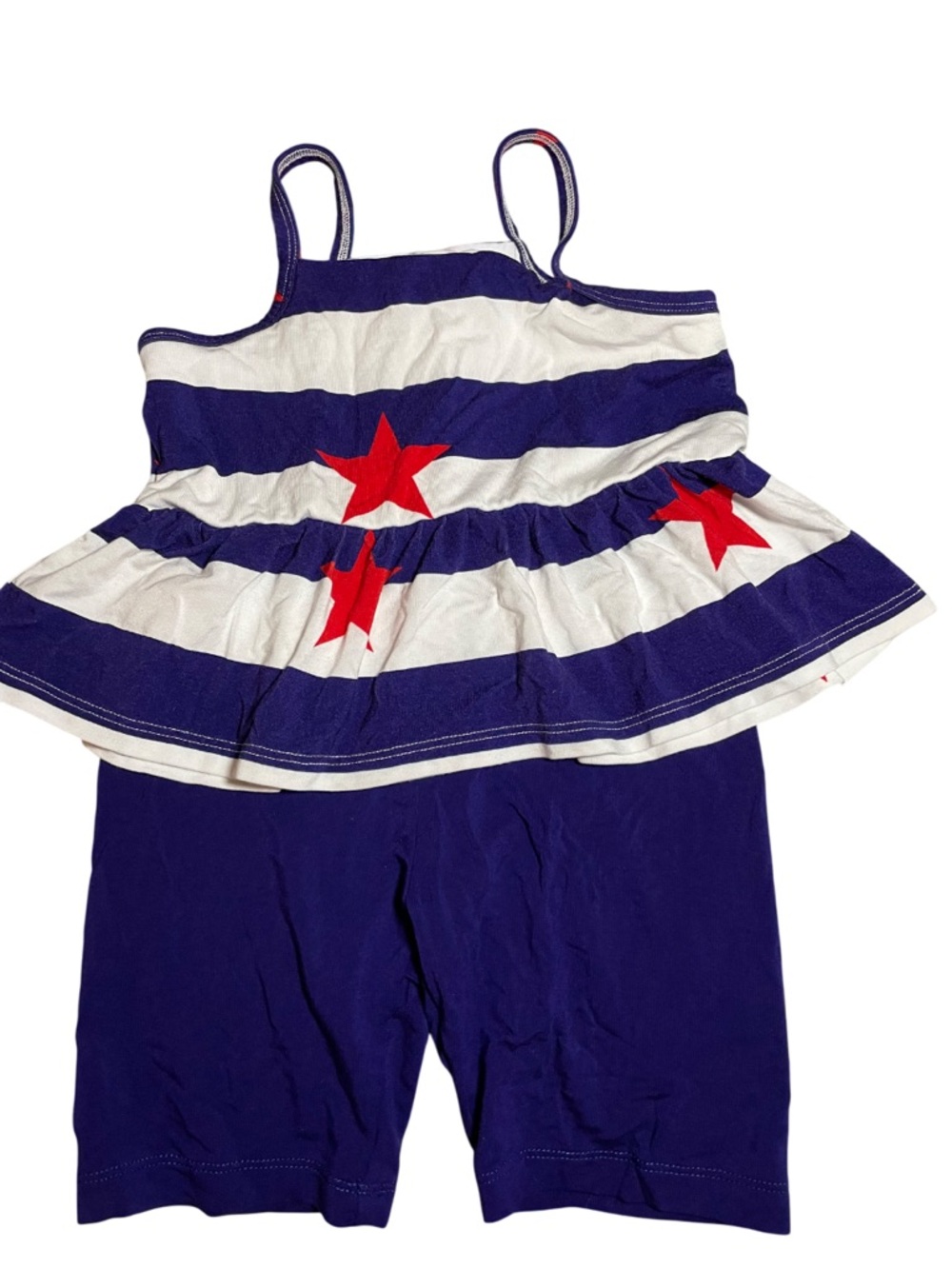 3T Bums and Roses Patriotic Outfit